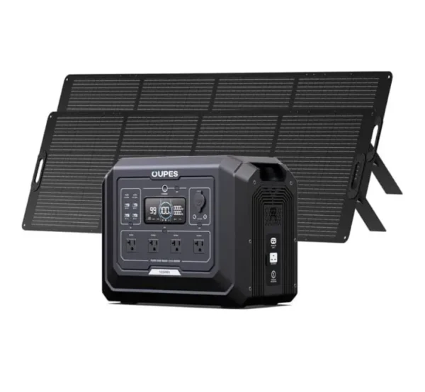 OUPES Mega 1 con Panel Solar