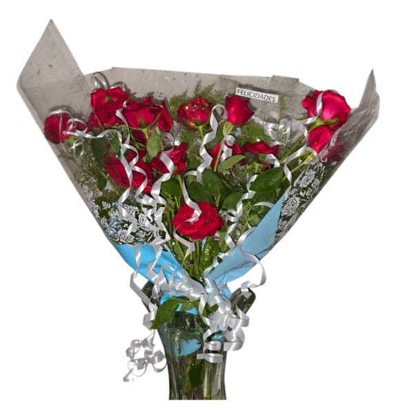 Ramo de 15 Rosas Rojas