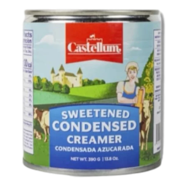 Leche condensada azucarada Castellum