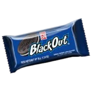 Paquete de Galletas Blackout de chocolate 70g