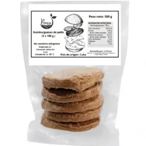 Paquete de Hamburguesa de Pollo 5 unidades