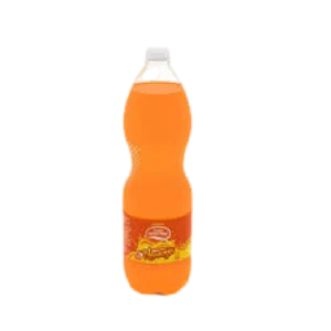 Pomo de Refresco gaseado Tukola Sabor Naranja 1.5lt