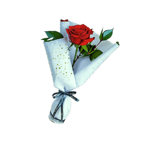 Arreglo floral con una Rosa