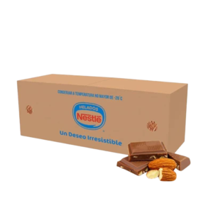 Caja de Helado Nestlé de Chocolate Almendrado